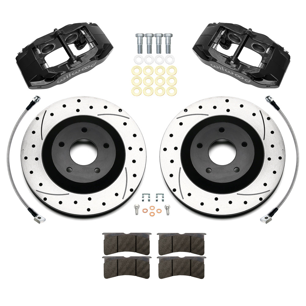 Wilwood Brakes 140-17669-D Front Brake Kit Corvette 97-04 C5 Wilwood Brakes 140-17669-D