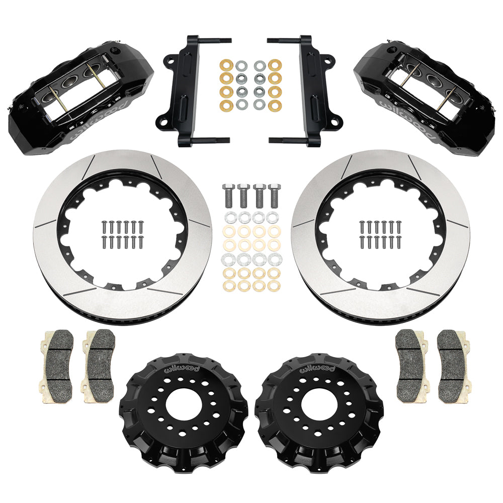 Wilwood Brakes 140-18123 KIT FRONT TX6R C10 ALUM PRO SPINDLE Wilwood Brakes 140-18123