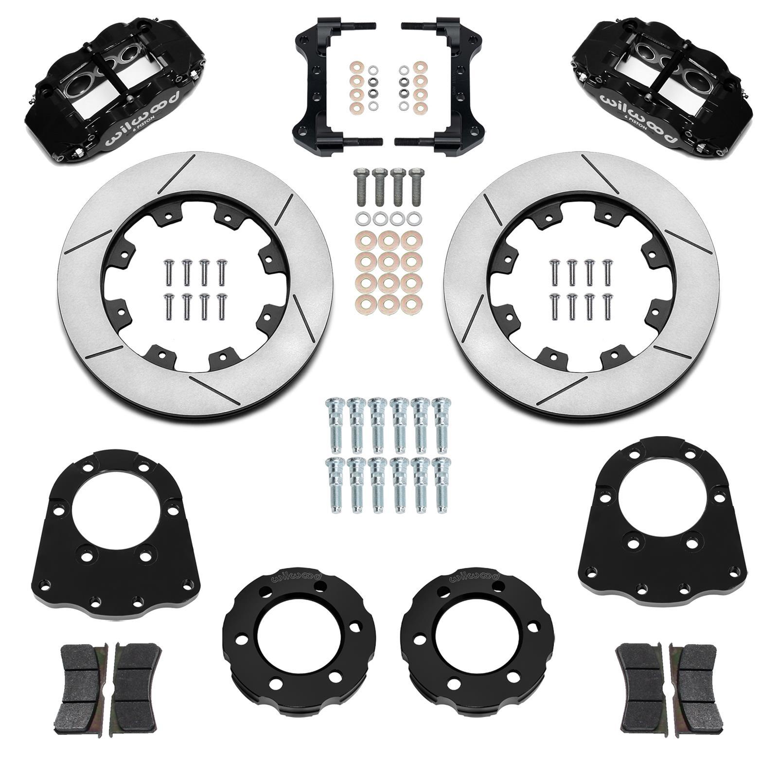 Wilwood Brakes 140-18154 Front Brake Kit 71-91 Blazer FNSL6R Wilwood Brakes 140-18154
