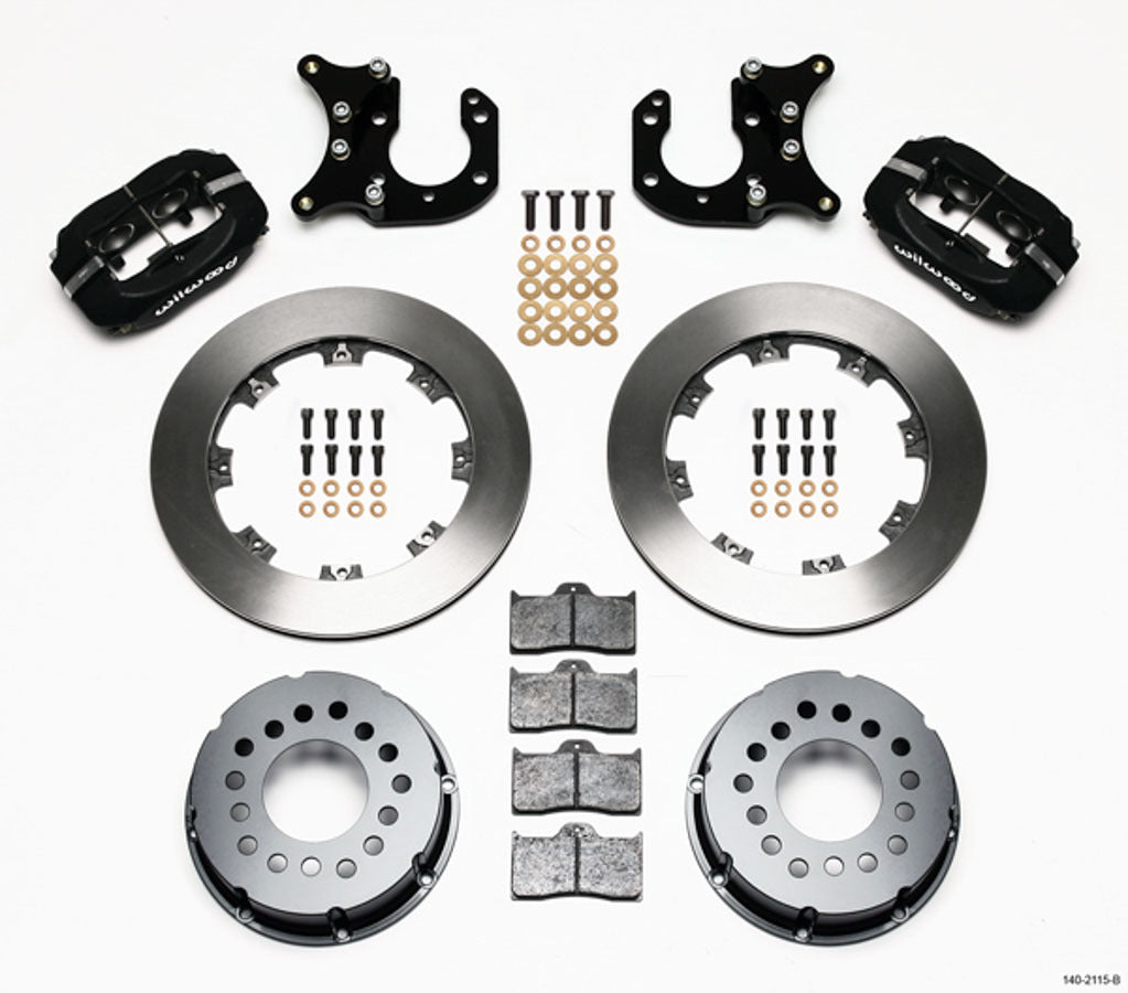 Wilwood Brakes 140-2115-B P/S Rear Disc Kit Big Ford 2.36in Wilwood Brakes 140-2115-B