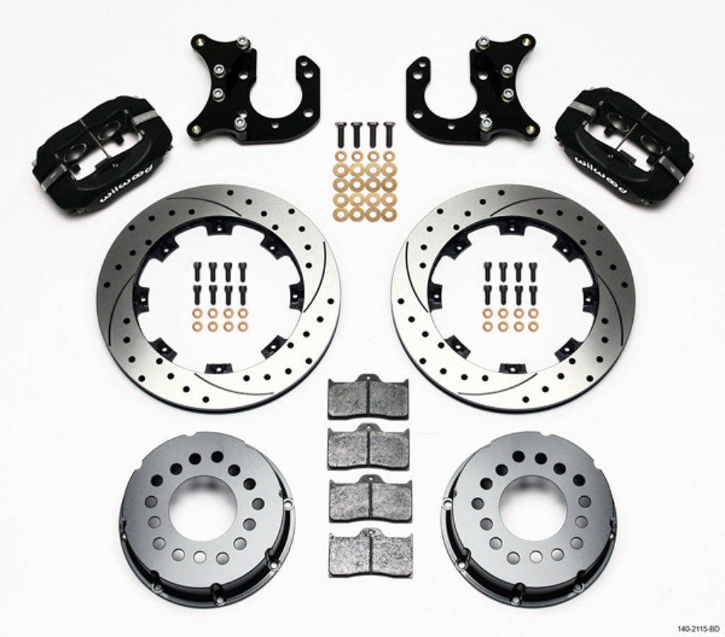 Wilwood Brakes 140-2115-BD P/S Rear Disc Kit Big Ford 2.36 Wilwood Brakes 140-2115-BD