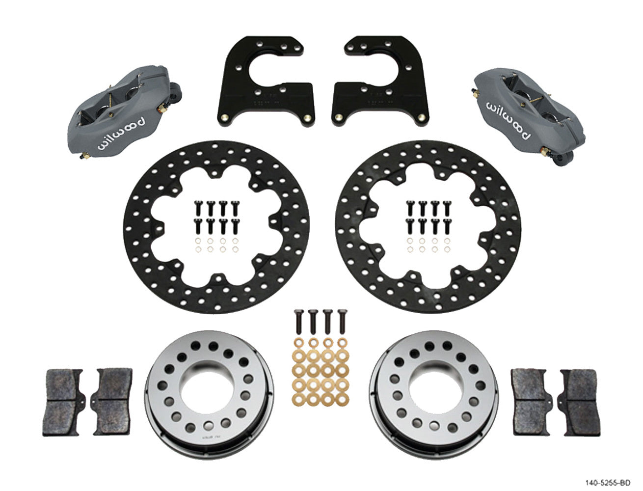 Wilwood Brakes 140-5255-BD Drag Rear  Mopar-Dana Wilwood Brakes 140-5255-BD
