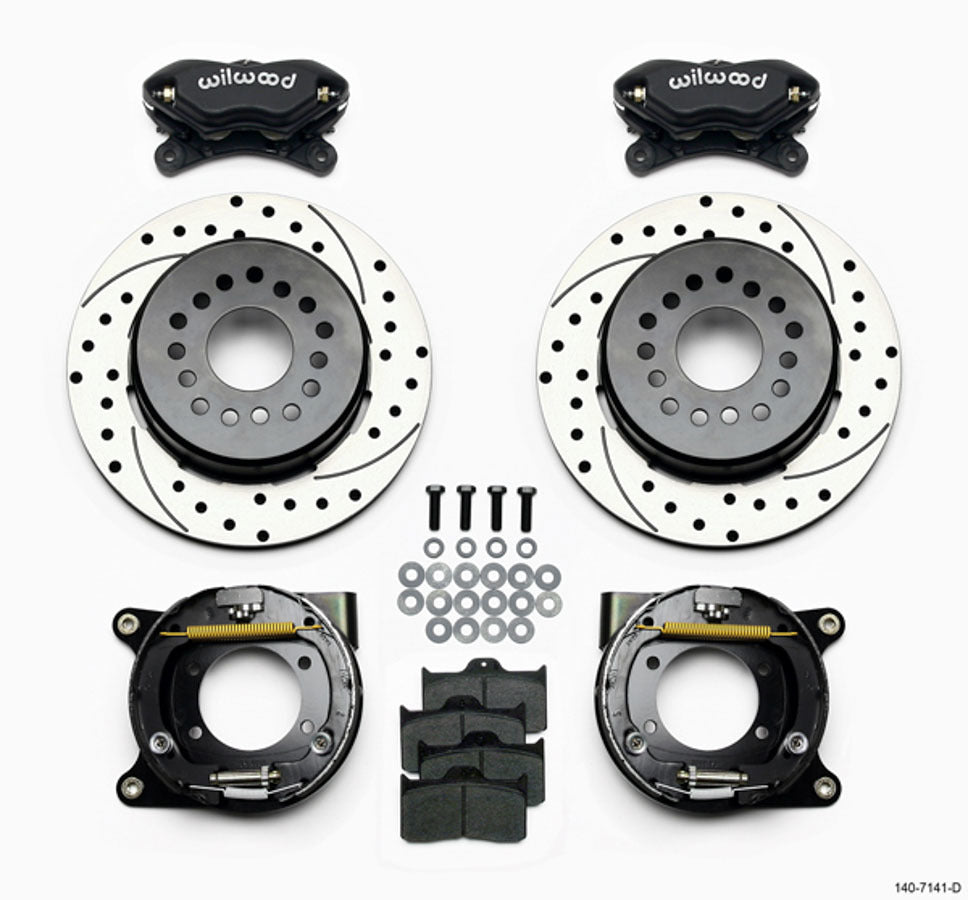Wilwood Brakes 140-7141-D Rear Disc Brake Kit w/Park Brake Chevy Wilwood Brakes 140-7141-D