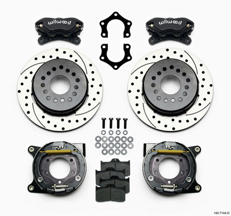 Wilwood Brakes 140-7144-D P/S Park Brake Kit Mopar Dana Wilwood Brakes 140-7144-D