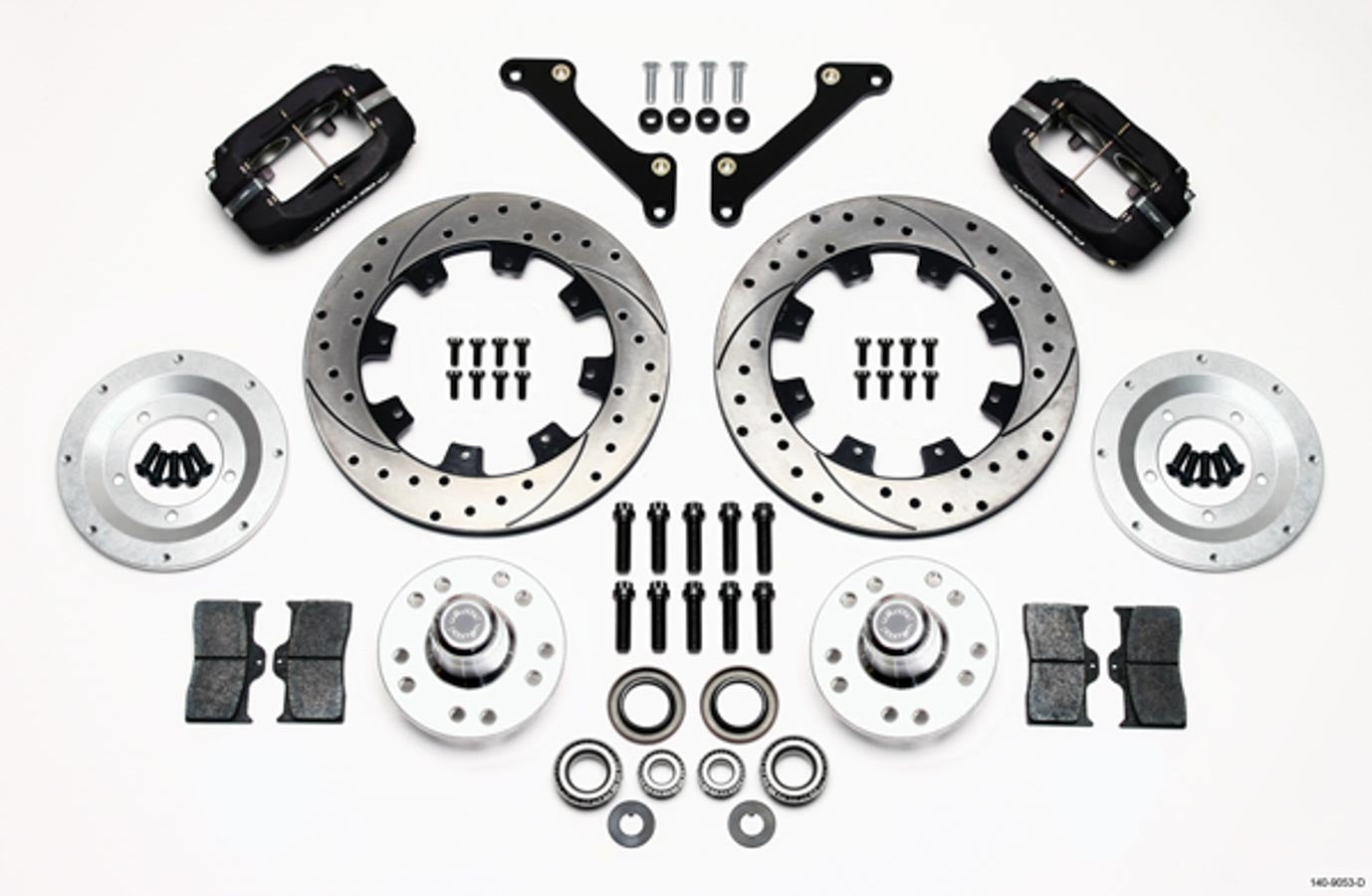 Wilwood Brakes 140-9053-D FDL BB Front Kit 78-81 Camaro Wilwood Brakes 140-9053-D