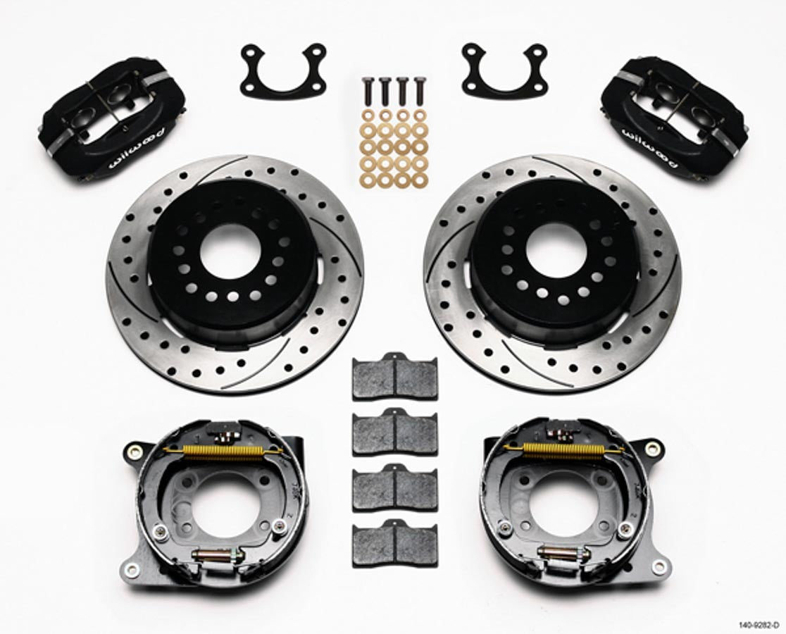 Wilwood Brakes 140-9282-D P/S Park Brake Kit Small Ford 2.50in Wilwood Brakes 140-9282-D