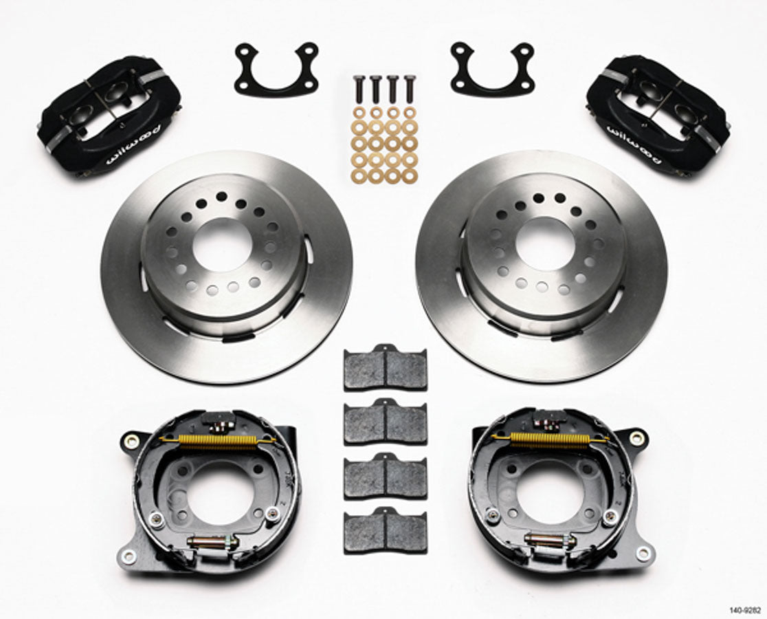 Wilwood Brakes 140-9282 P/S Park Brake Kit Small Ford 2.50in Wilwood Brakes 140-9282