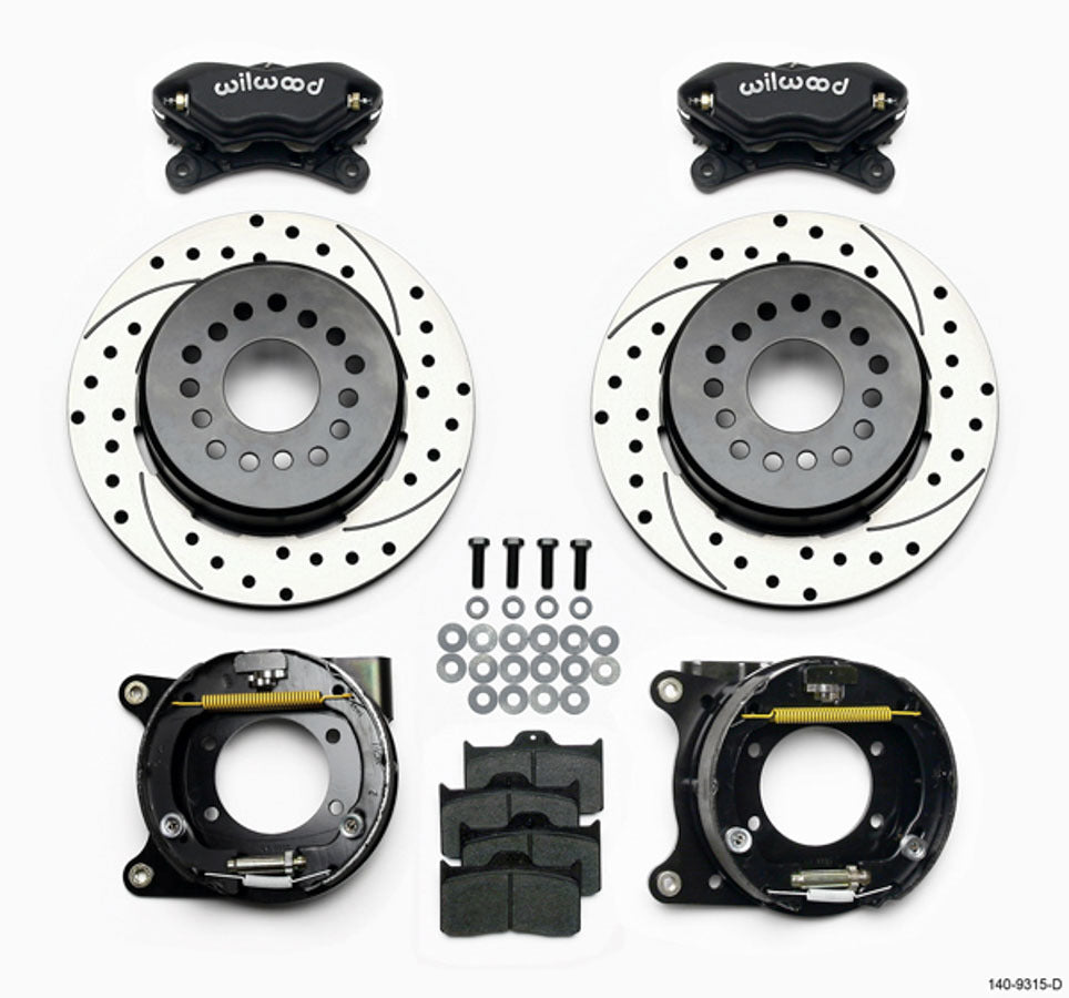 Wilwood Brakes 140-9315-D Rear Disc Brake Kit GM 12-Bolt 12.19 Rotor Wilwood Brakes 140-9315-D