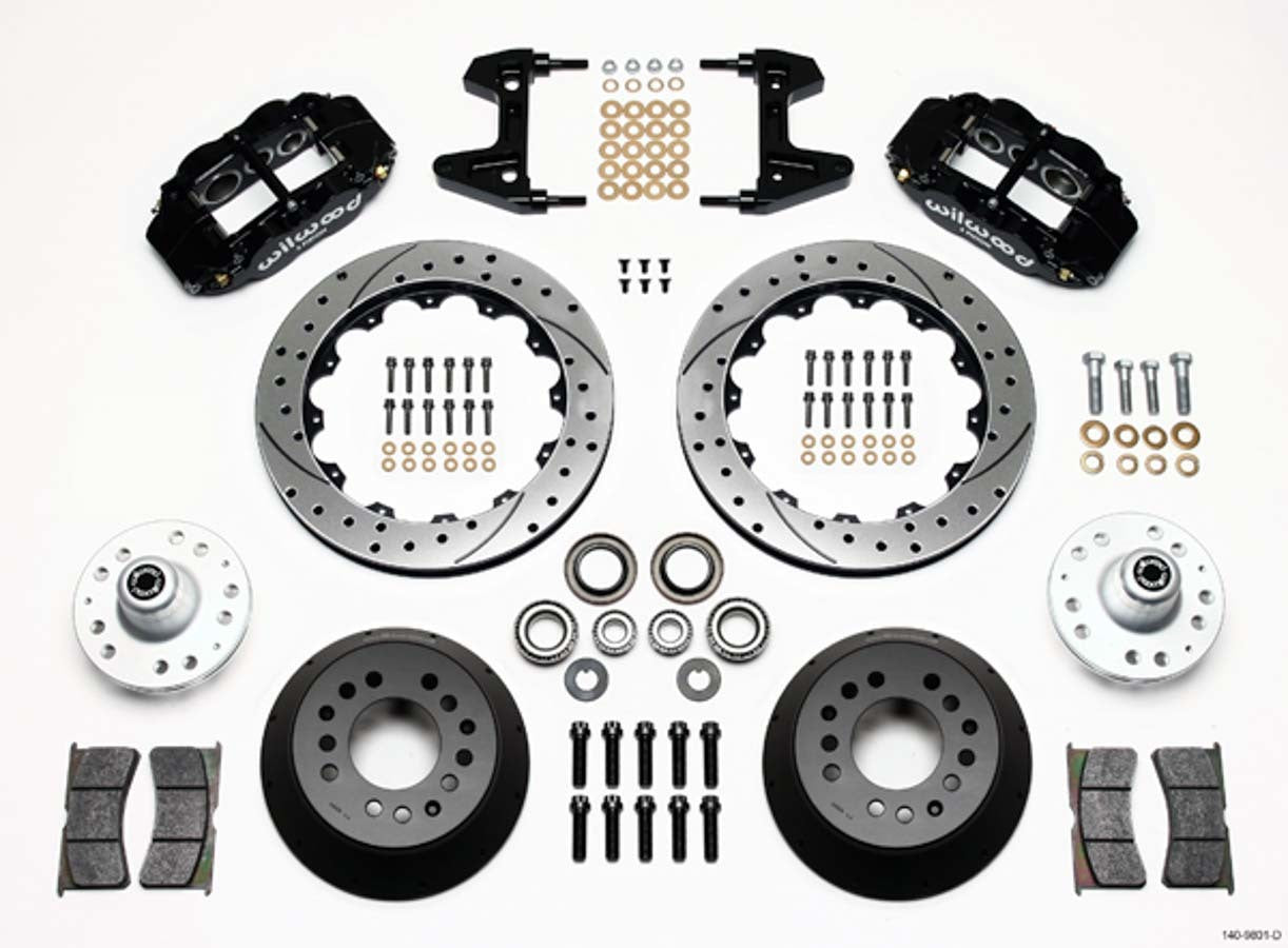 Wilwood Brakes 140-9801-D Brake Kit Front Mustang II 74-78 13in Rotor Wilwood Brakes 140-9801-D