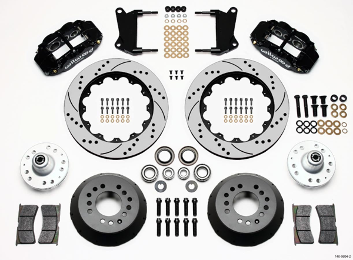 Wilwood Brakes 140-9804-D Brake Kit Front GM F-Body 14in Dia. Wilwood Brakes 140-9804-D