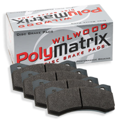 Wilwood Brakes 15H-16502K Brake Pad XRZ4R Poly H 10420 Pad Shape Wilwood Brakes 15H-16502K