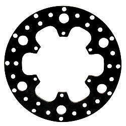 Wilwood Brakes 160-3455 Rotor 6BT .350in 10.5 x 5.5 Frt Midget Drilled Wilwood Brakes 160-3455