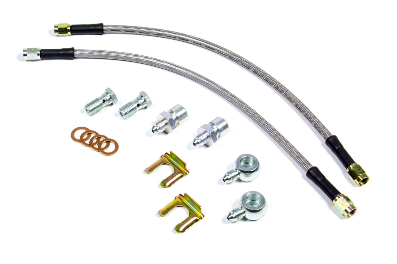 Wilwood Brakes 220-11371 Flexline Kit D52 Caliper 14in w/ Banjo 7/16-20 Wilwood Brakes 220-11371