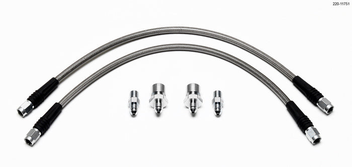 Wilwood Brakes 220-11751 Brake Line Kit Front Miata 95-05 16in Wilwood Brakes 220-11751