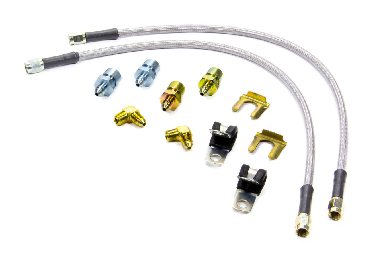 Wilwood Brakes 220-12168 Flexline Kit 65-69 Ford Mustang Front Wilwood Brakes 220-12168