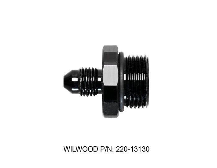 Wilwood Brakes 220-13130 Fitting M/C 11/16-20  -3 AN Compact Remote Resv. Wilwood Brakes 220-13130
