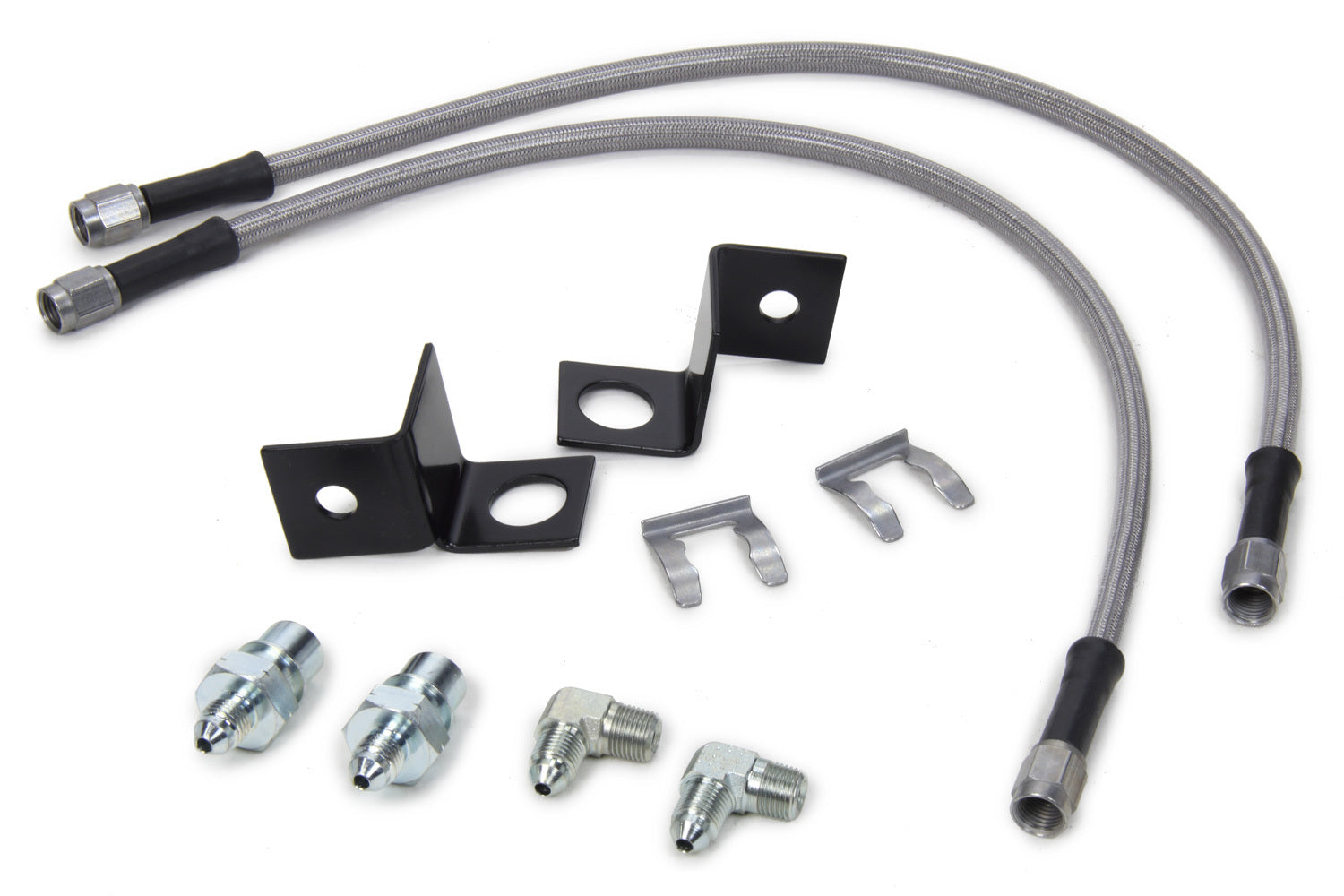 Wilwood Brakes 220-14690 Flex Brake Line Kit Ford Crown Vic 03-11 Wilwood Brakes 220-14690