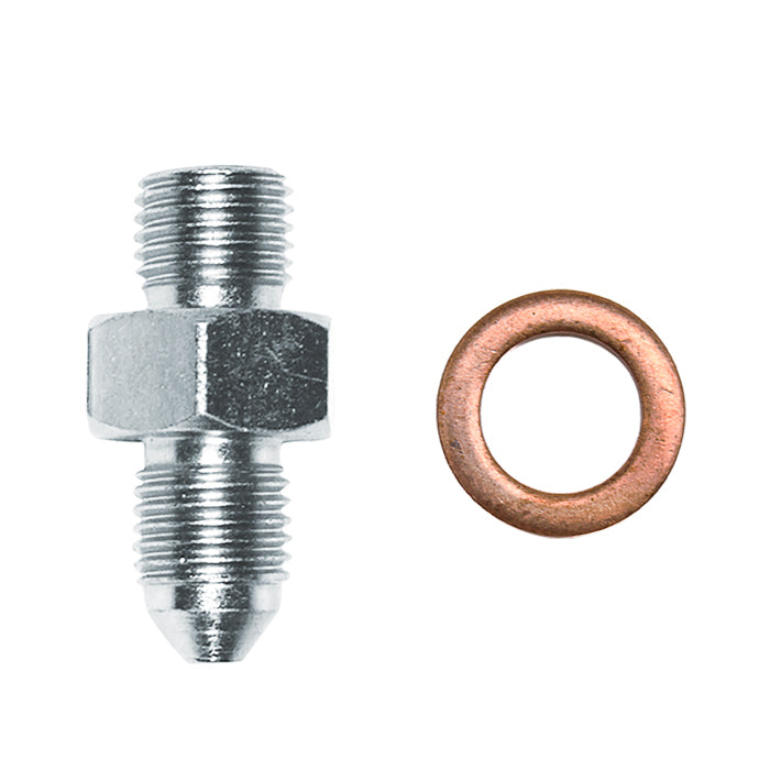 Wilwood Brakes 220-18068 Fitting M/C 3AN X 3/8-24 W/ Crush Washer Wilwood Brakes 220-18068