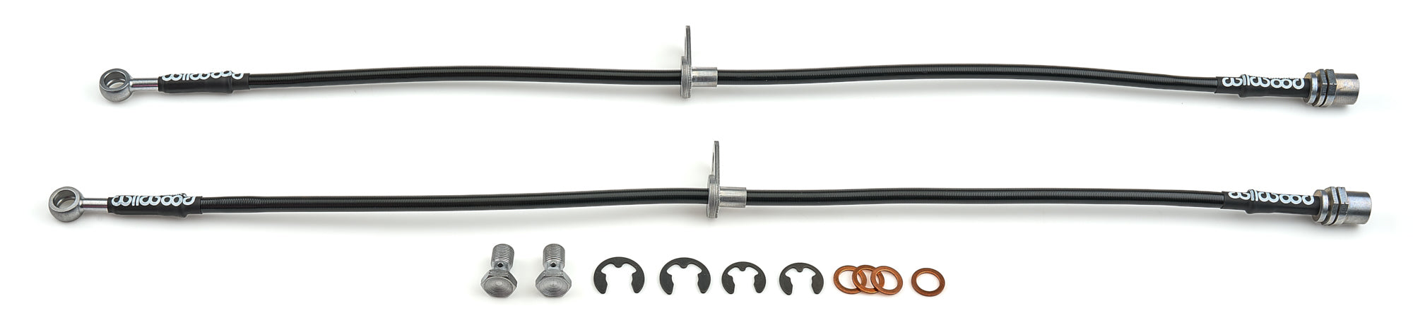 Wilwood Brakes 221-17405 Flexline Kit Front 05-10 Scion TC Wilwood Brakes 221-17405