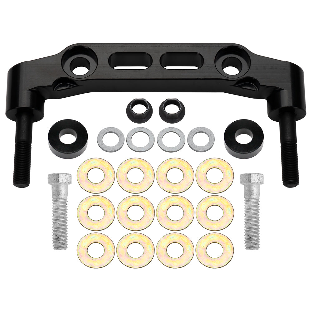 Wilwood Brakes 250-17753 Bracket Caliper Mounting Kit SL6R / FSL4R Caliper Wilwood Brakes 250-17753