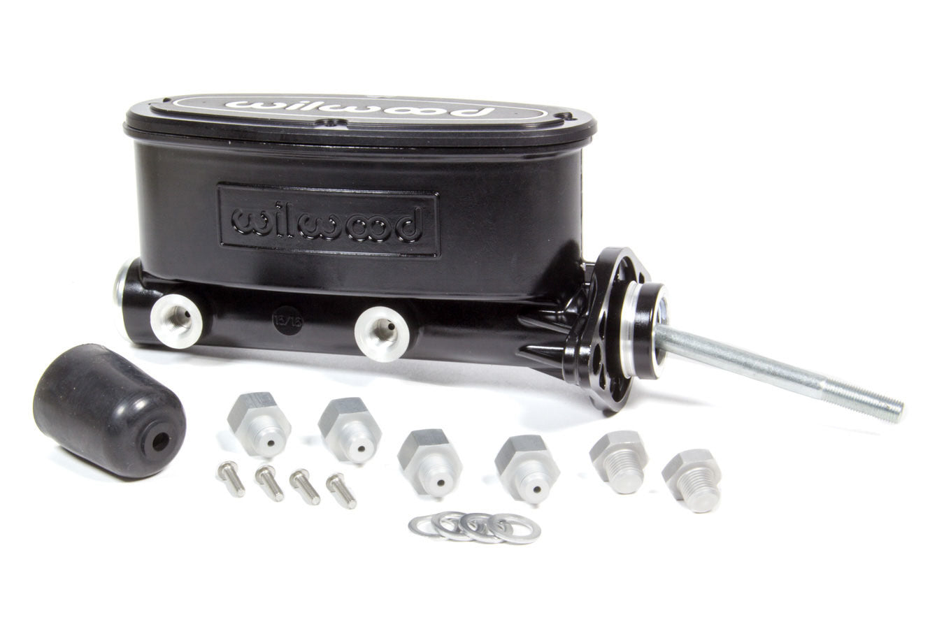 Wilwood Brakes 260-13375-BK Alum Tandem M/C 15/16in Bore Black Wilwood Brakes 260-13375-BK