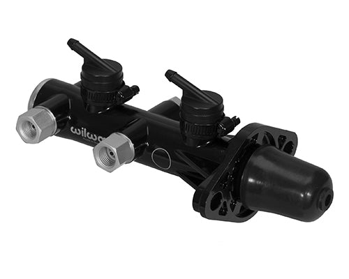 Wilwood Brakes 260-14244-BK Tandem M/C Remote Mnt 1.125in Bore Black Wilwood Brakes 260-14244-BK