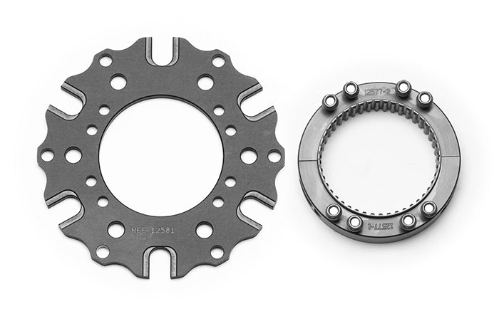 Wilwood Brakes 270-12635 Splined Hub Kit Sprint Axle Clamp 6 x 5.50in Wilwood Brakes 270-12635