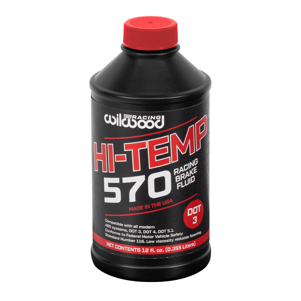 Wilwood Brakes 290-2210 Brake Fluid 570 High Temp Case (6 12OZ) Wilwood Brakes 290-2210