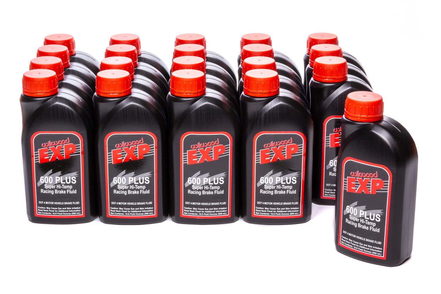 Wilwood Brakes 290-6210 Brake Fluid EXP 600 Plus Case (20 16.9oz) Wilwood Brakes 290-6210