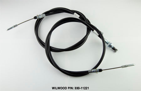 Wilwood Brakes 330-11221 Parking Brake Cable Kit 05-10 Mustang Wilwood Brakes 330-11221