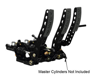 Wilwood Brakes 340-12410 Pedal Assy Floor Mount w/Throttle Pedal Wilwood Brakes 340-12410