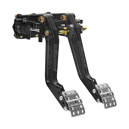 Wilwood Brakes 340-16350 Dual Pedal Assy Adj Fw Swing Offset Clutch Wilwood Brakes 340-16350