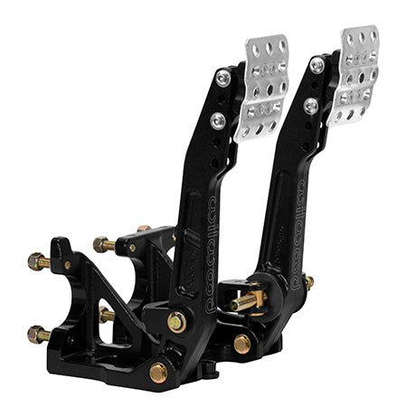 Wilwood Brakes 340-16606 Dual Pedal Assy Adj Floor Mnt Wilwood Brakes 340-16606