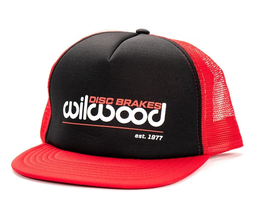 Wilwood Brakes 450-10552 Snap Back Hat Wilwood Black/Red Wilwood Brakes 450-10552