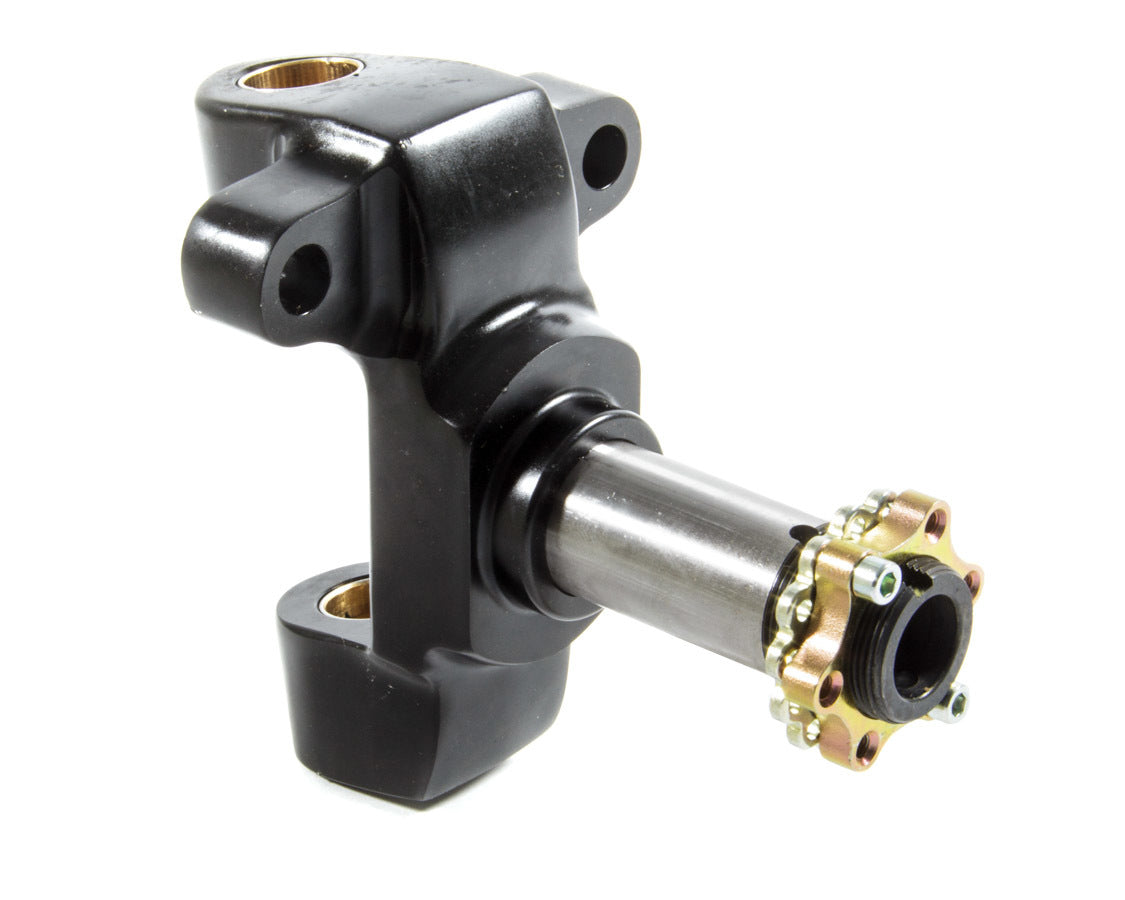 Winters 3622B Straight Snout Spindle - Black w/Lockout Winters 3622B