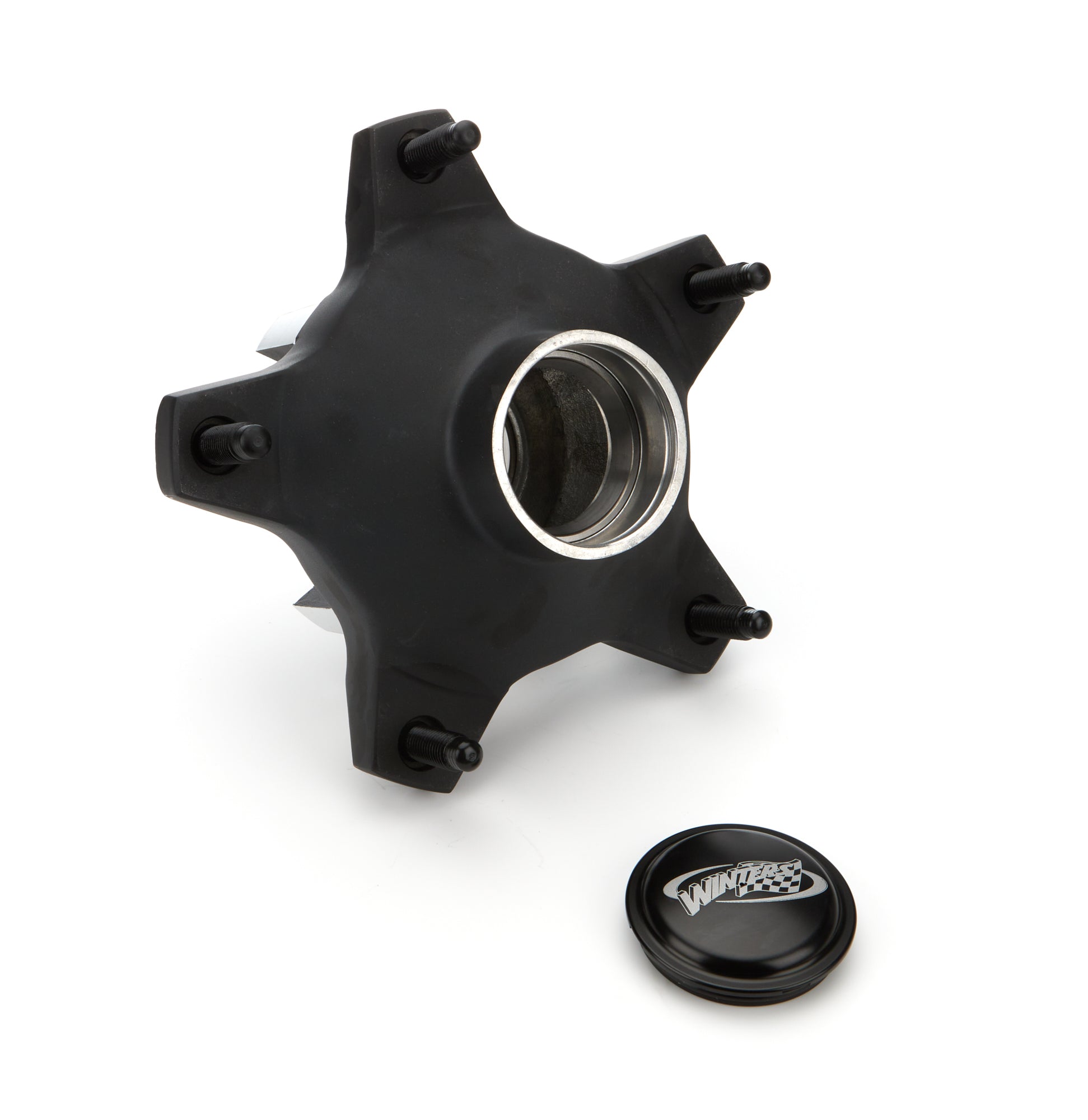Winters 6606-FX5BK-8208-H Hub  Front Wide 5  Black Cap Winters 6606-FX5BK-8208-H