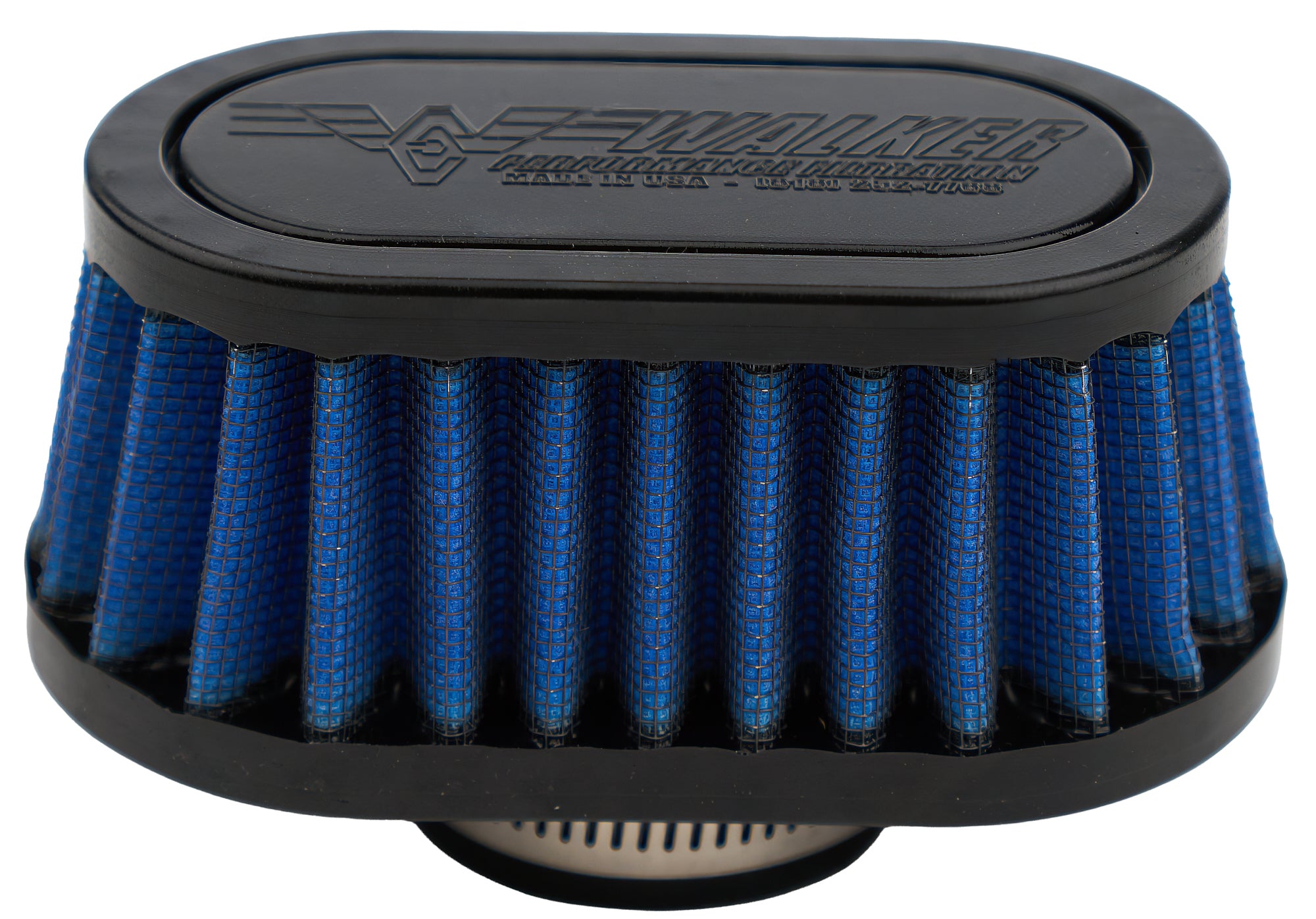 Walker Performance Filtration 3000630 1-1/2in Oval Breather Walker Performance Filtration 3000630