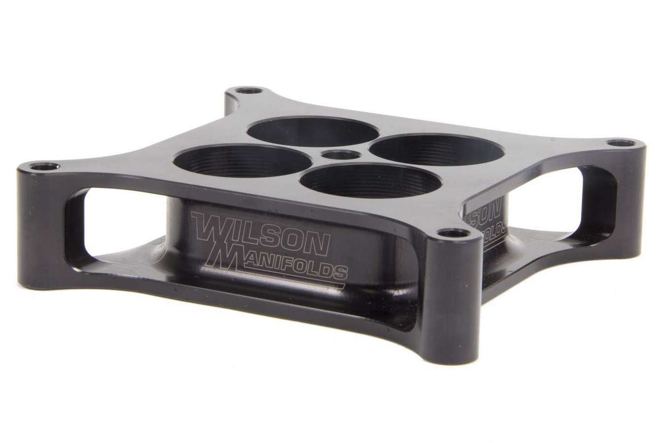 Wilson Manifolds 004130 Carburetor Spacer - 4150 1.5in 4-Hole L/W Tapered Wilson Manifolds 004130