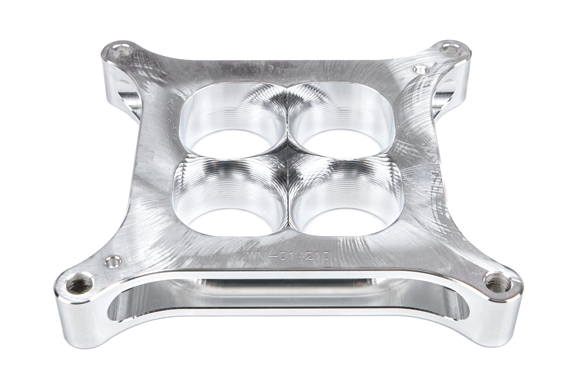 Wilson Manifolds 014210 Carburetor Spacer - 4150 1in 4-Hole L/W Tapered Wilson Manifolds 014210