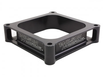 Wilson Manifolds 020050 Carburetor Spacer - 4500 2in Open L/W Wilson Manifolds 020050