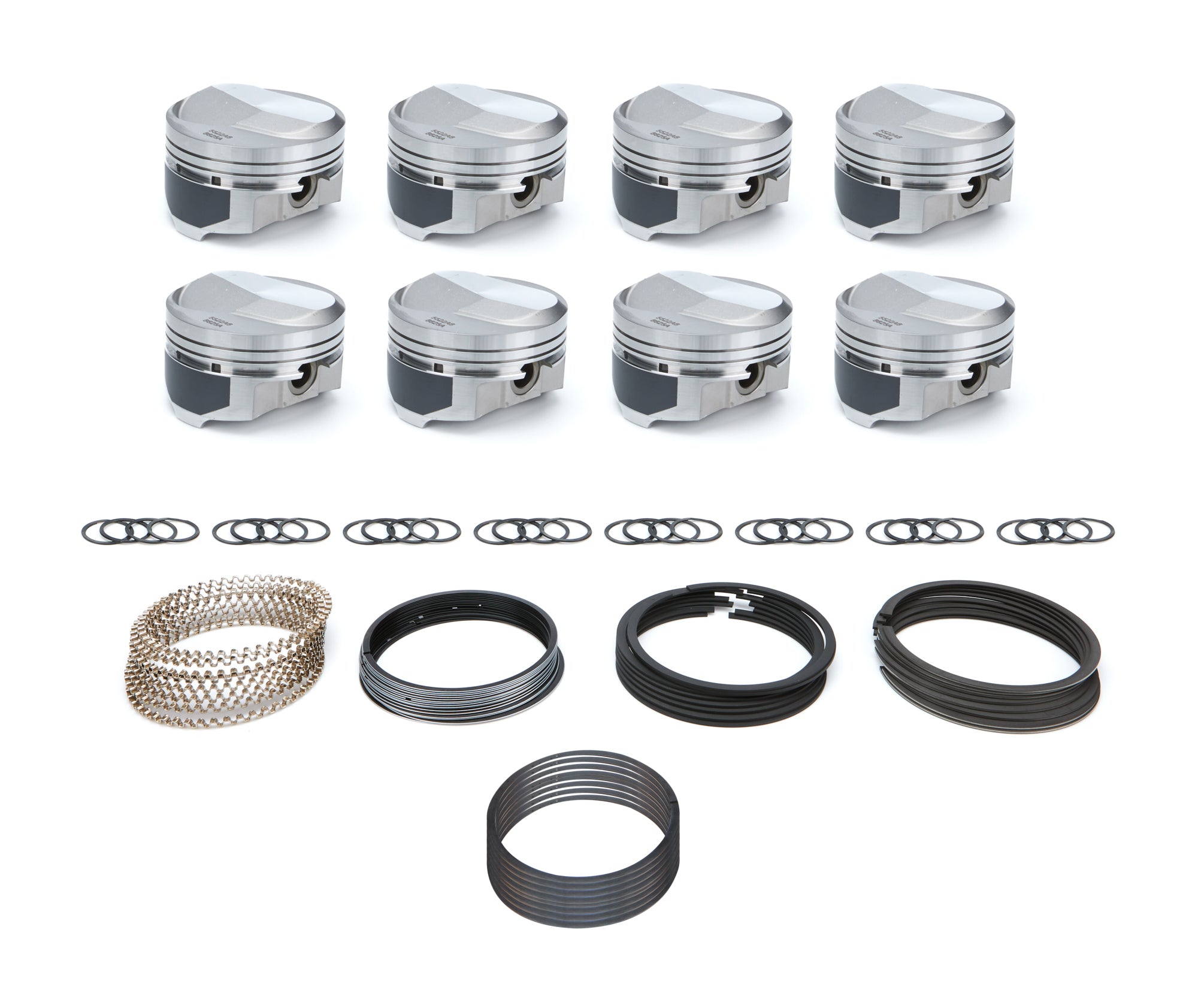 Pro-tru Pistons PTS522A6 BBC Dome Piston Set 4.310 Bore +21cc Pro-tru Pistons PTS522A6