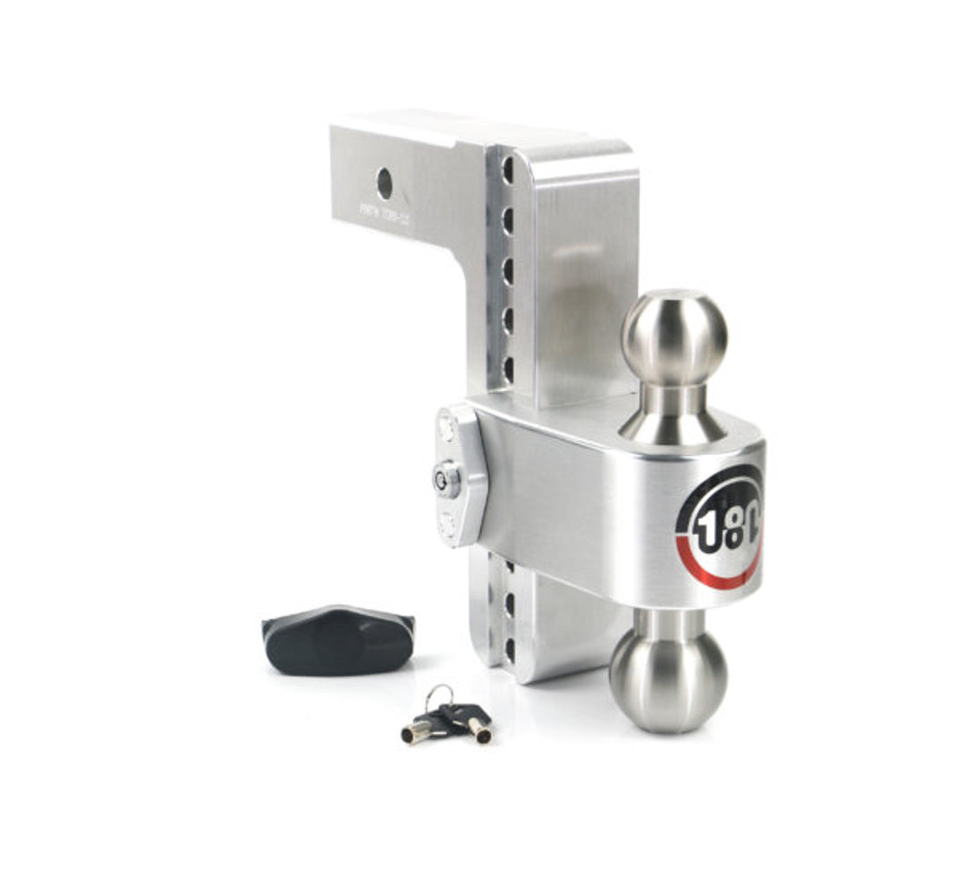 Weigh Safe LTB8-2.5 Turnover Ball  8in Drop Hitch w/ 2.5in Shank Weigh Safe LTB8-2.5