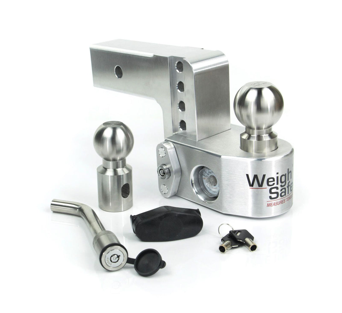 Weigh Safe WS4-2.5-KA 4in Drop Hitch w/2.5in Shank Weigh Safe WS4-2.5-KA