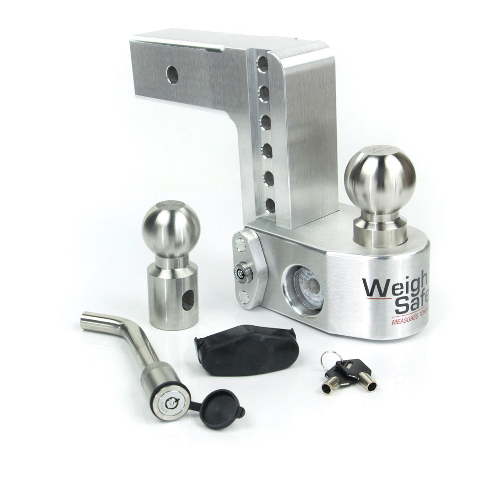 Weigh Safe WS6-2.5-KA 6in Drop Hitch w/2.5in Shank Weigh Safe WS6-2.5-KA