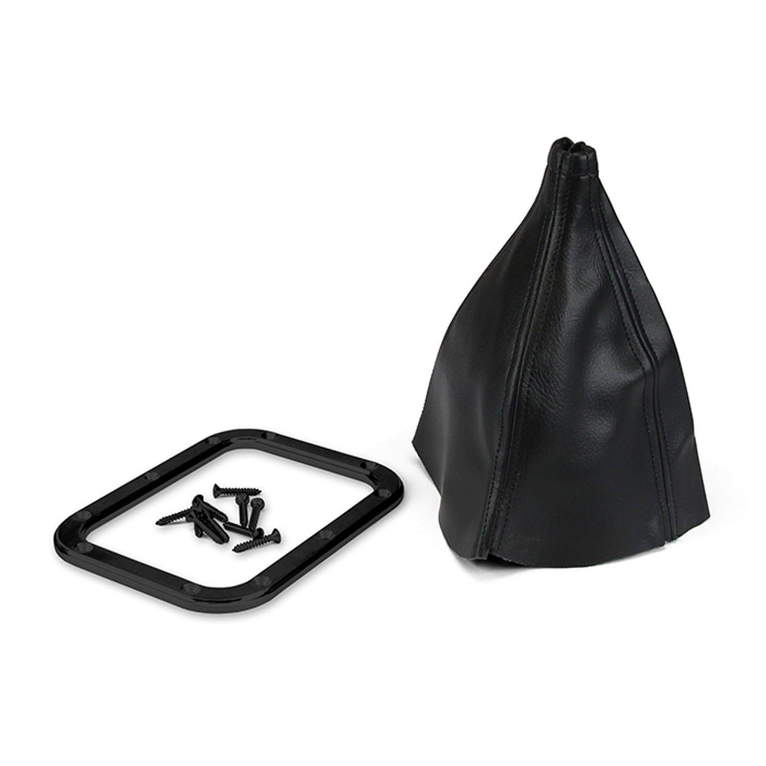 Lokar X70-BFMB Rectangular Floor Mount Shifter Boot Kit Lokar X70-BFMB