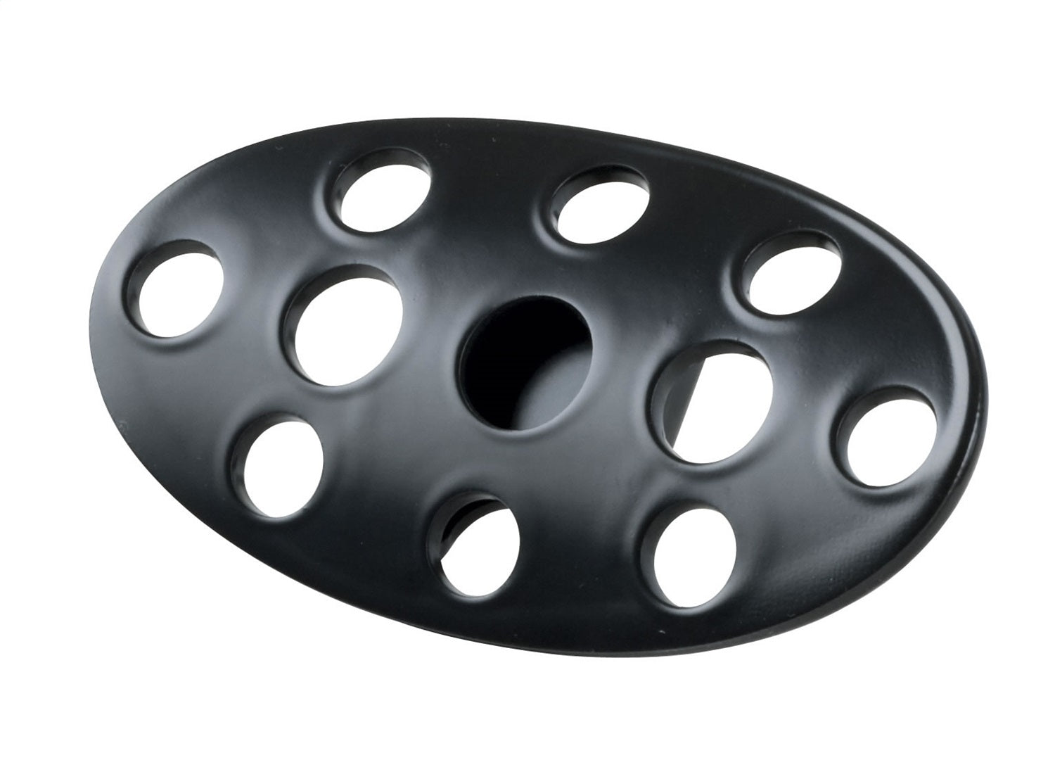 Lokar XBAG-6153 Brake Pedal Pad; Midnight Series Black Steel; Lakester; Curved; Lokar XBAG-6153