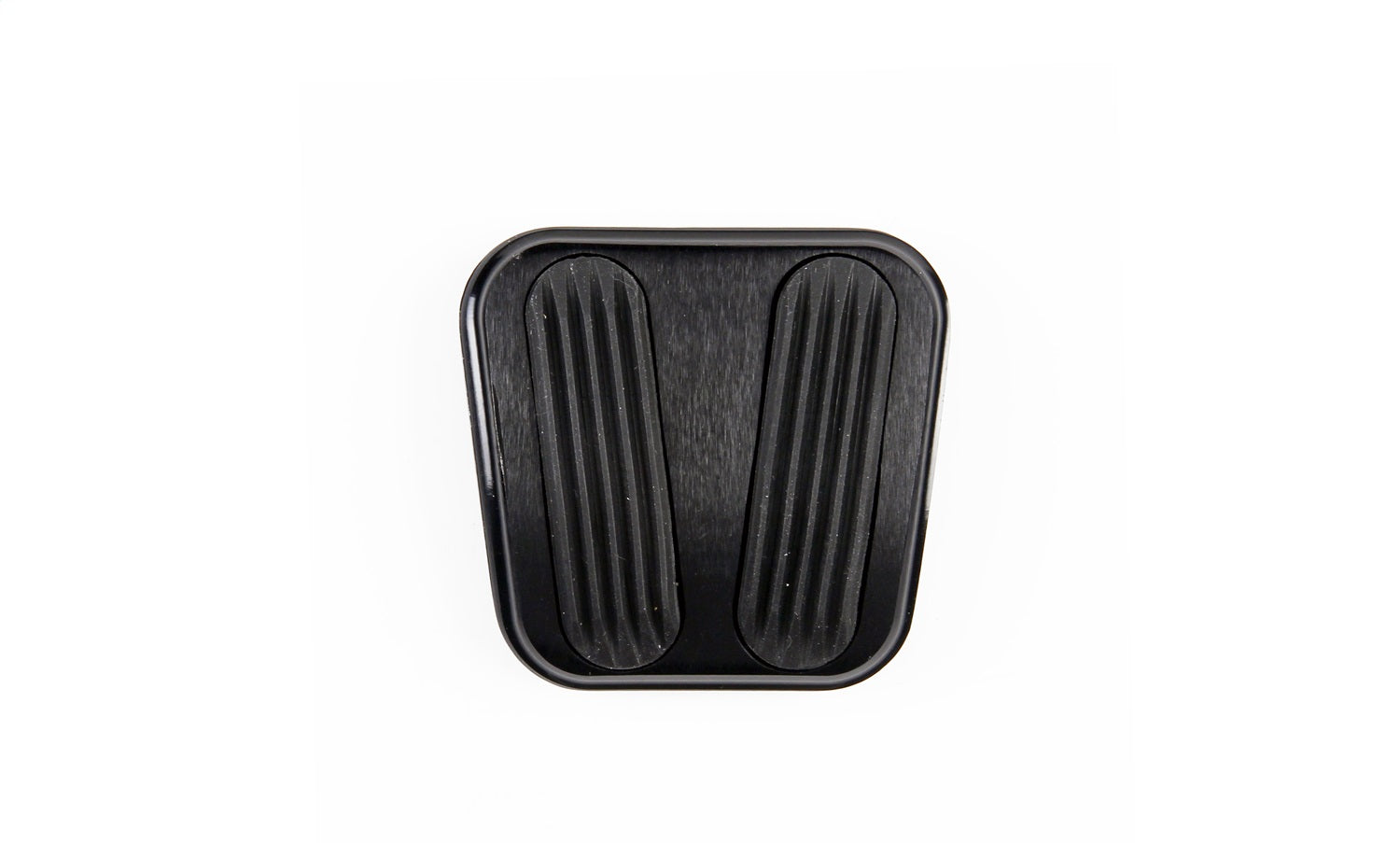 Lokar XBAG-6193 Emergency Brake Pedal Pad; Billet Aluminum; Ball Milled; Black Finish; Lokar XBAG-6193
