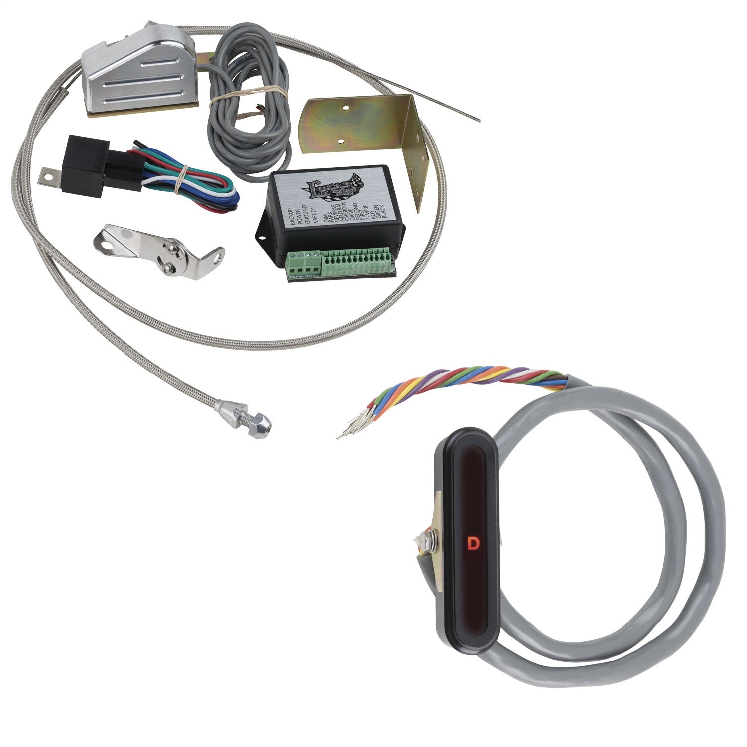 Lokar XCIND-1724 Cable Operated Dash Indicator Kit Lokar XCIND-1724
