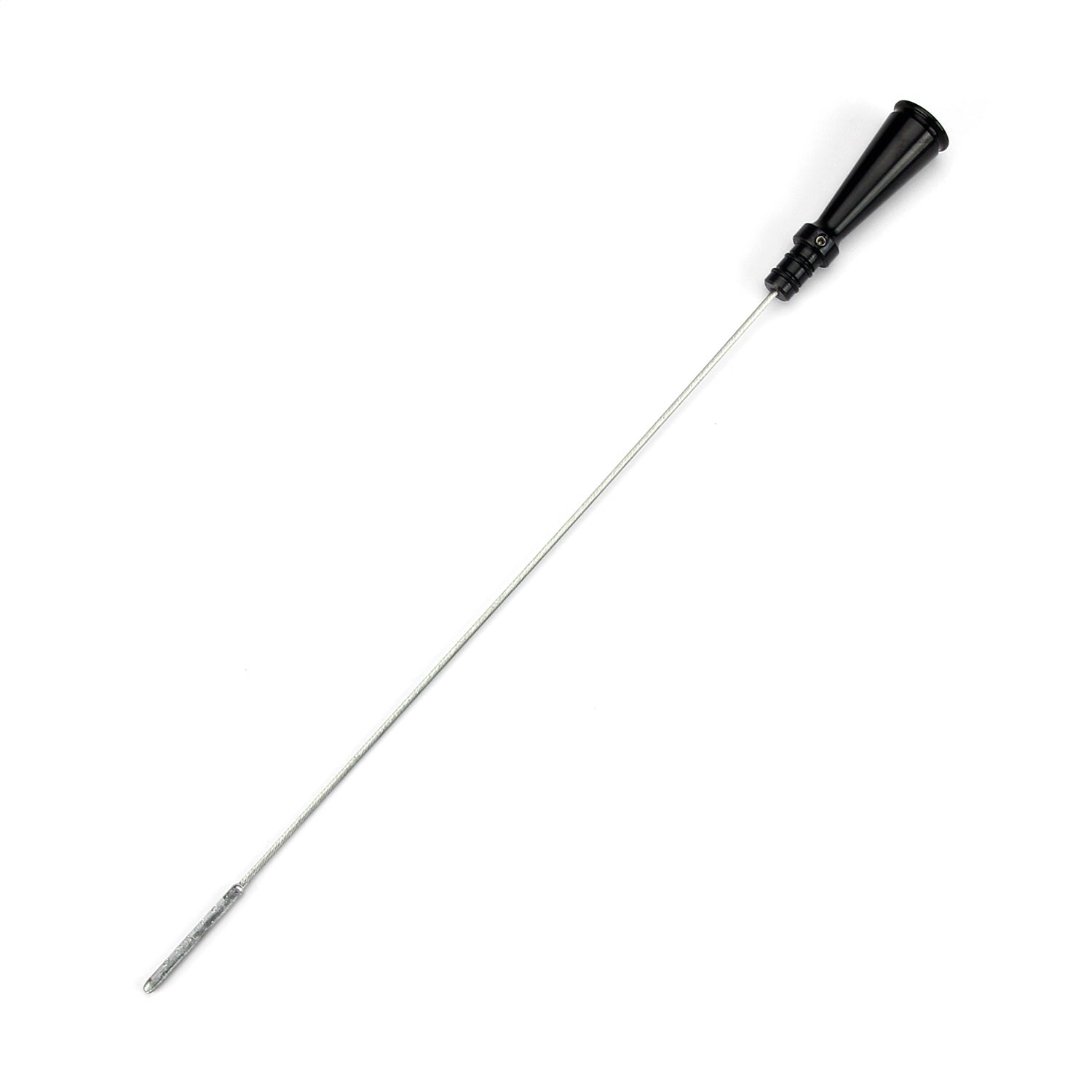Lokar XED-5000ESB Flexible Engine Dipstick; No Upper Tube; Billet Aluminum; Black Housing; Lokar XED-5000ESB