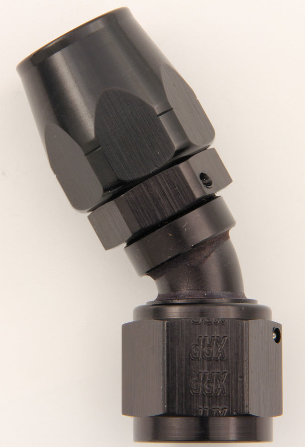 XRP 203012BB #12 30 Deg Dbl Swivel Hose End Black XRP 203012BB